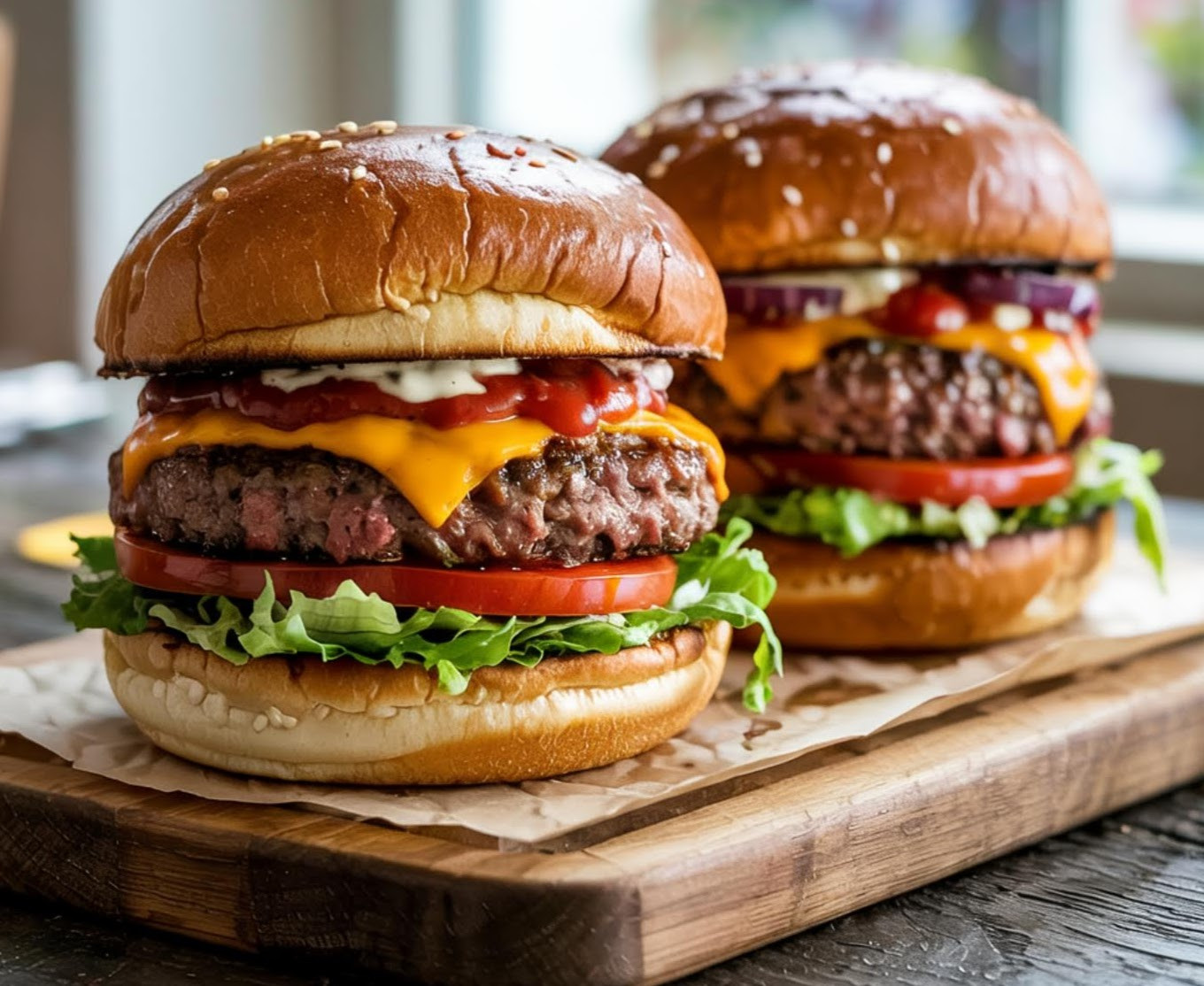 Giant Bison Burgers