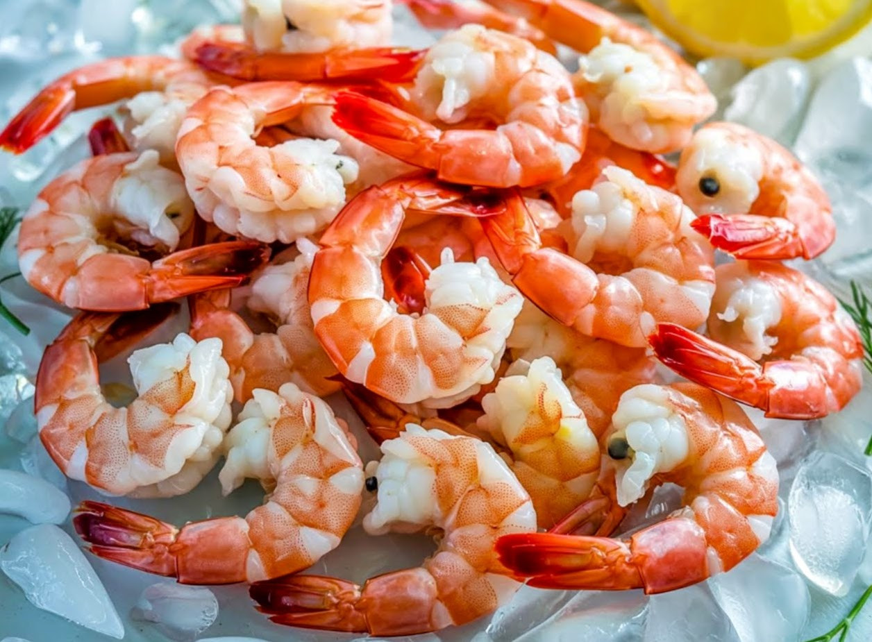 Giant Cooked Shrimp
