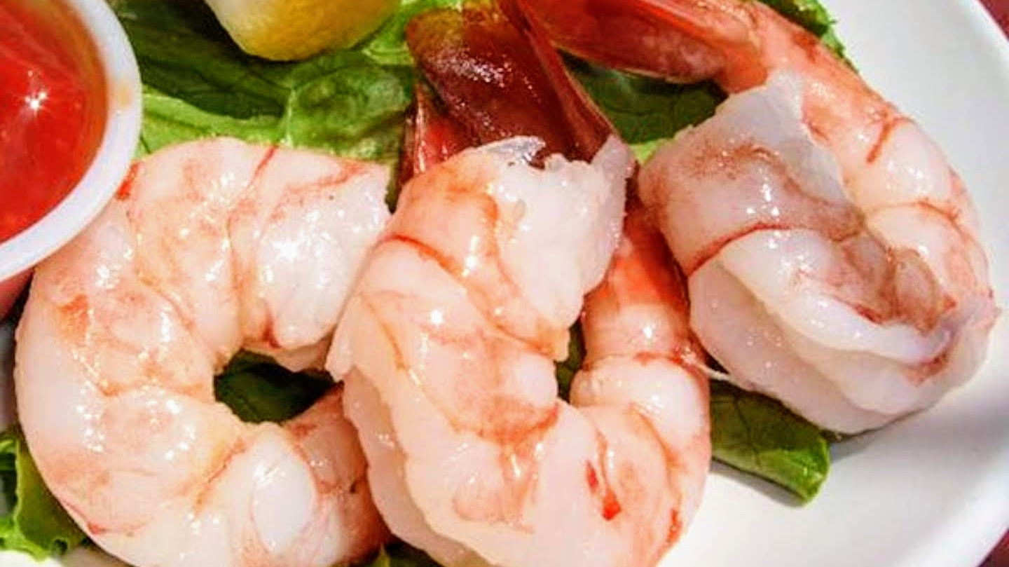 Giant Cooked Shrimp