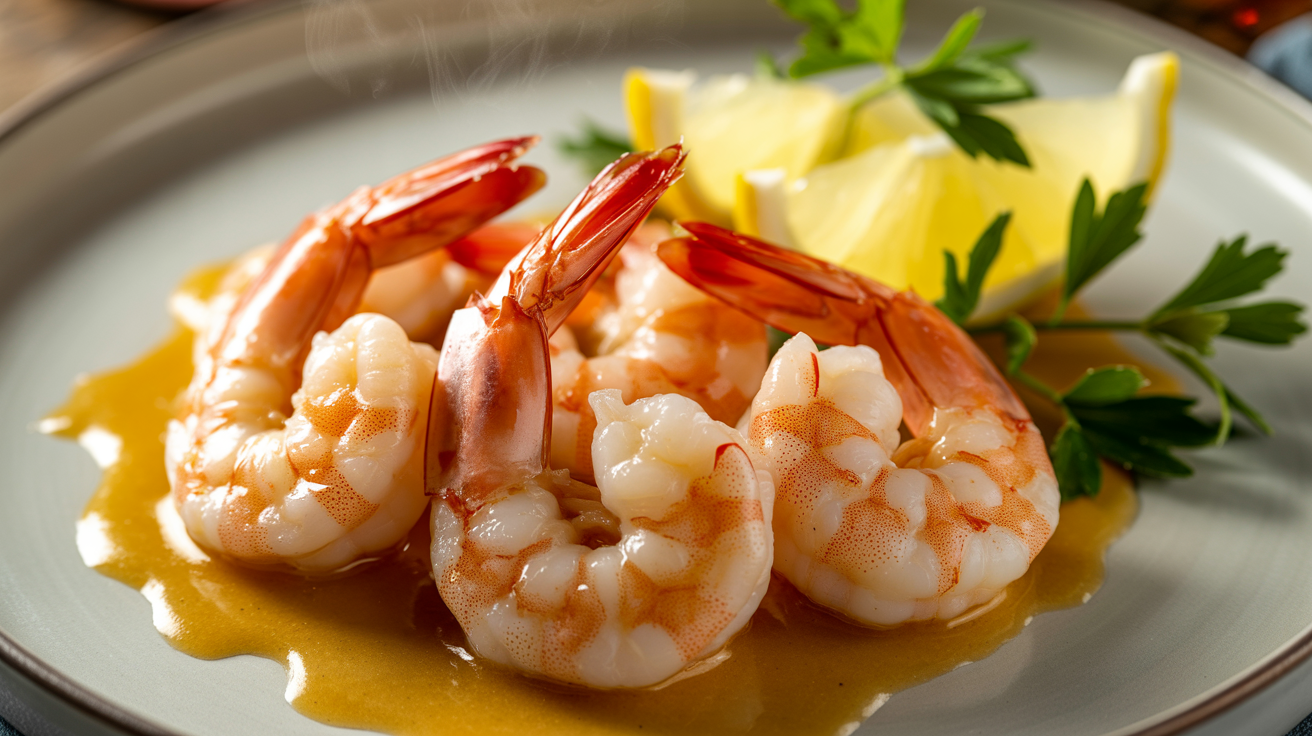 Giant Cooked Shrimp