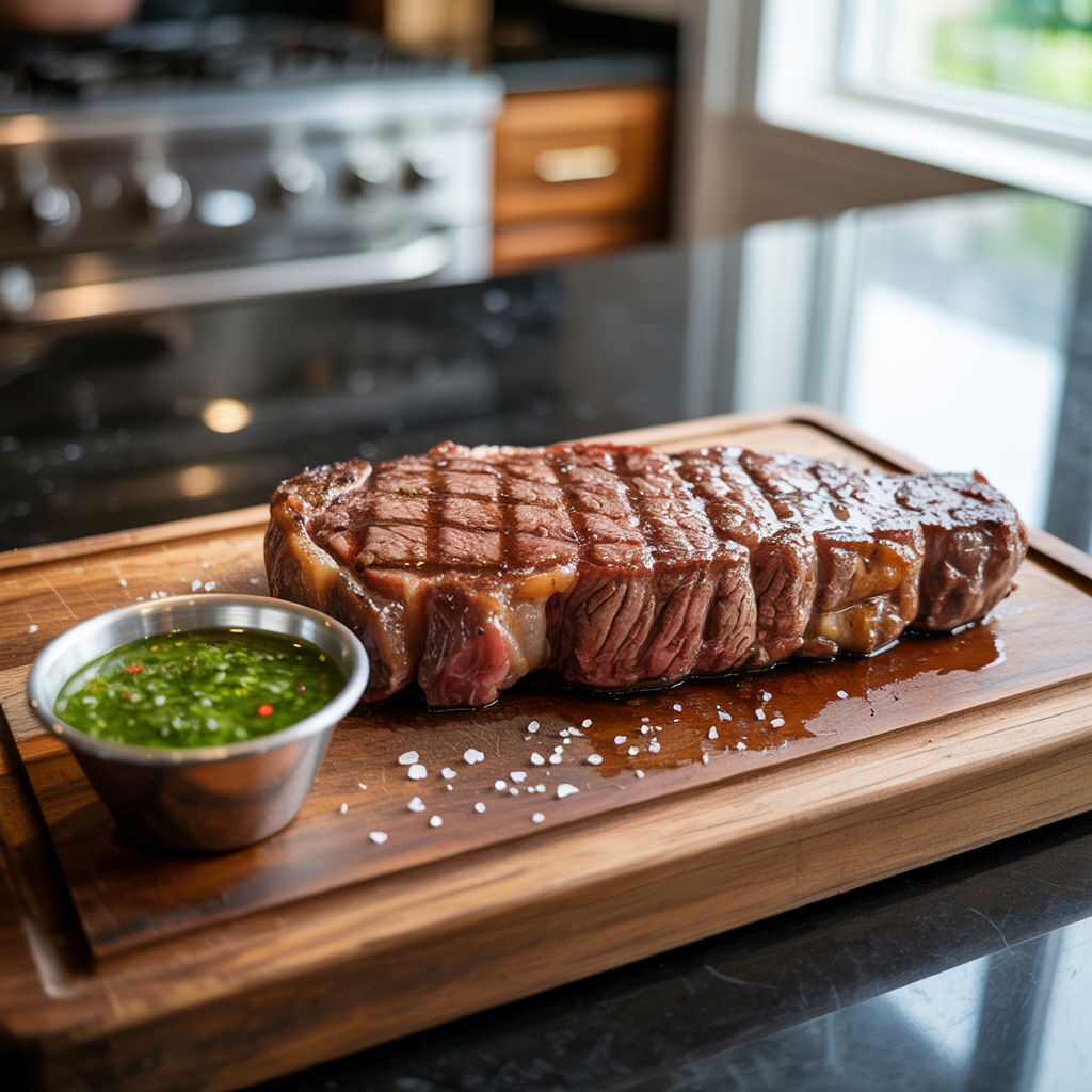 Grass Fed New York Strip Steak Image 1