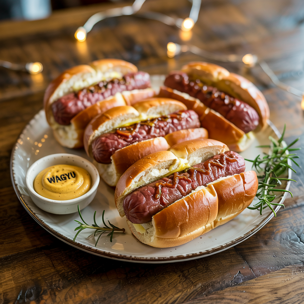 Wagyu-Kobe Beef Hot Dogs Image 1