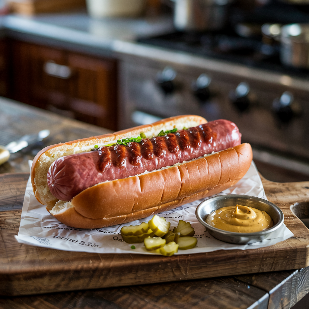 Wagyu-Kobe Beef Hot Dogs Image 2